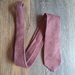 Mauve / Dark Pinkish John Henry Narrow Neck Tie